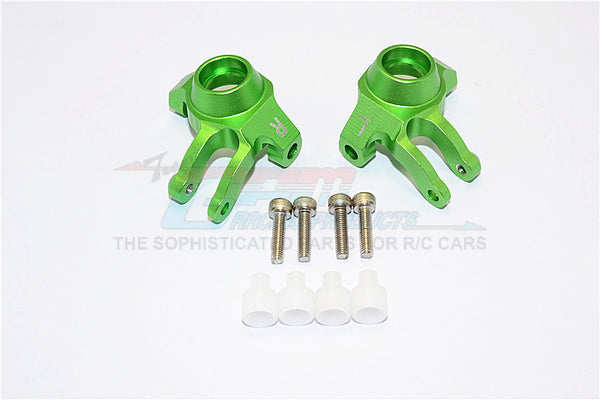 Axial SCX10 II (AX90046, AX90047) Aluminum Front Knuckle Arm - 1Pr Set Green