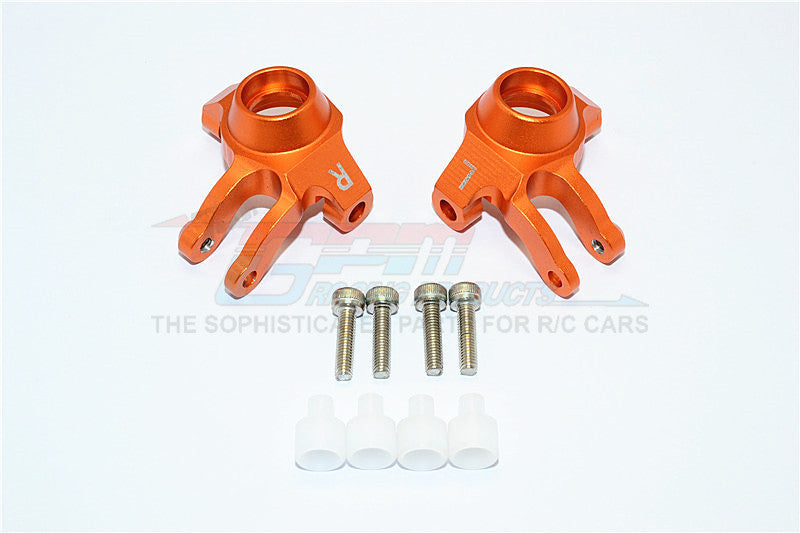 Axial SCX10 II (AX90046, AX90047) Aluminum Front Knuckle Arm - 1Pr Set Orange