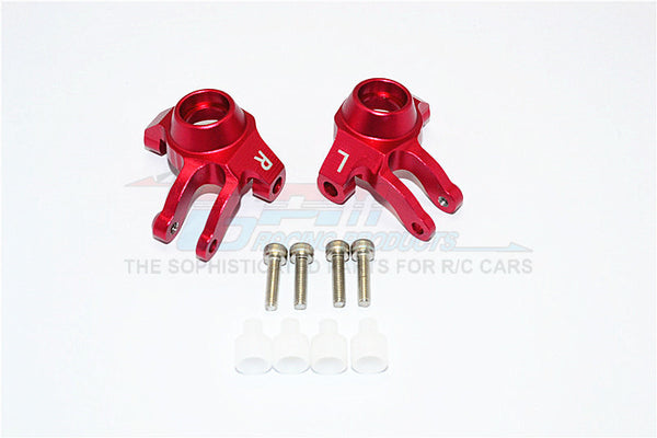 Axial SCX10 II (AX90046, AX90047) Aluminum Front Knuckle Arm - 1Pr Set Red