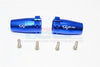 Axial SCX10 II (AX90046, AX90047) Aluminum Rear Axle Adapters - 1Pr Set Blue