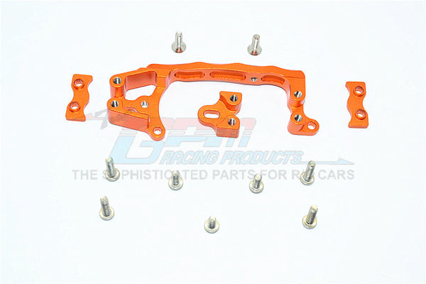 Axial SCX10 II (AX90046, AX90047) Aluminum Servo Mount - 1 Set Orange