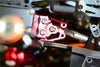 Axial SCX10 II (AX90046, AX90047) Aluminum Servo Mount - 1 Set Red