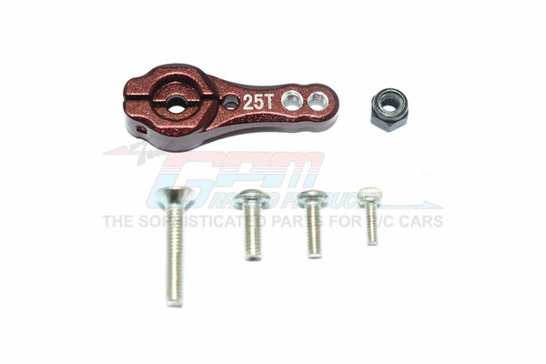 Axial SCX10 II (AX90046, AX90047) Aluminum 25T Servo Horn - 1Pc Set Brown