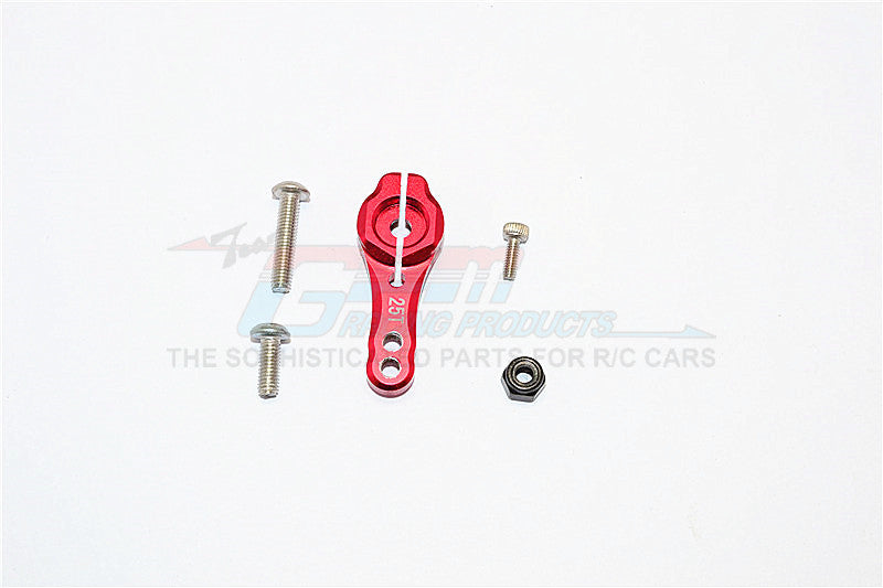 Axial SCX10 II (AX90046, AX90047) Aluminum 25T Servo Horn - 1Pc Set
 Red
