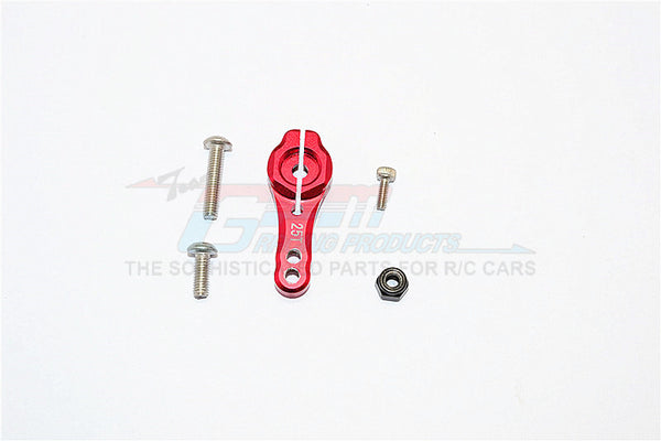 Axial SCX10 II (AX90046, AX90047) Aluminum 25T Servo Horn - 1Pc Set
 Red