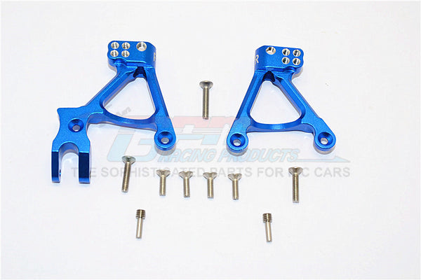 Axial SCX10 II (AX90046, AX90047) Aluminum Front Shock Hoops - 1Pr Set Blue