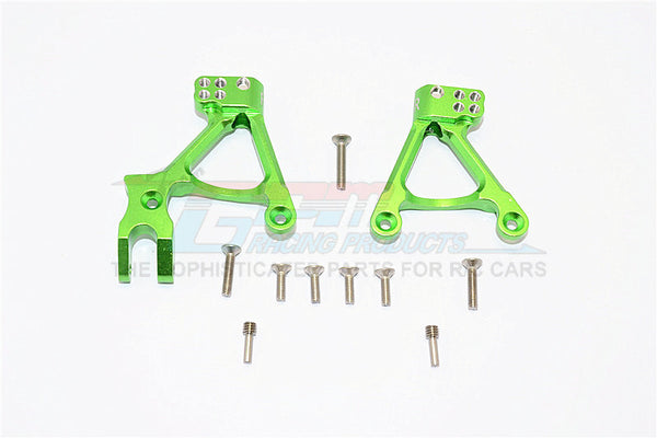 Axial SCX10 II (AX90046, AX90047) Aluminum Front Shock Hoops - 1Pr Set Green