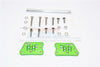Axial SCX10 II (AX90046, AX90047) Aluminum Rear Adjustable Mount For Original Shock Tower - 1Pr Set Green