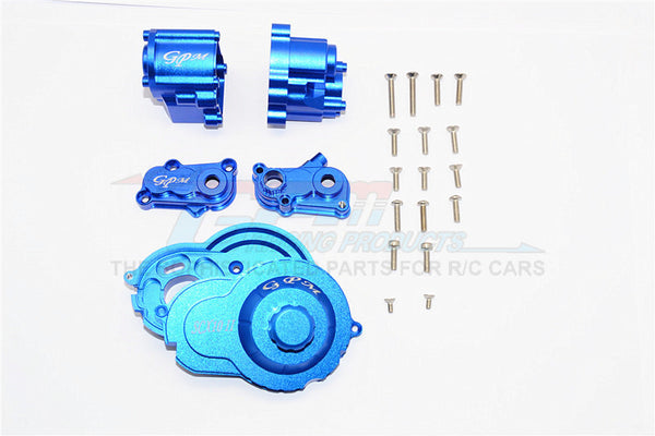 Axial SCX10 II (AX90046) Aluminum Center Gear Box - 1 Set Blue