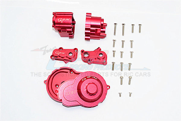 Axial SCX10 II (AX90046) Aluminum Center Gear Box - 1 Set Red