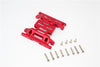 Axial SCX10 II (AX90046) Aluminum Gear Box Bottom Mount - 1Pc Set Red