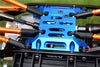 Axial SCX10 II (AX90046) Aluminum Gear Box Bottom Mount - 1Pc Set Blue