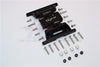 Axial SCX10 II (AX90046) Aluminum Gear Box Bottom Mount - 1Pc Set Black