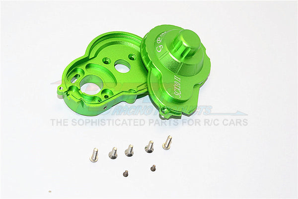 Axial SCX10 II (AX90046) Aluminum Spur Gear Housing - 2Pcs Set Green