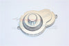 Axial SCX10 II (AX90046) Aluminum Spur Gear Cover - 1Pc Set Gray Silver