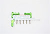 Axial SCX10 II (AX90046) Aluminum Transmission Supporting Mount - 3Pcs Set Green