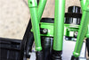 Axial SCX10 II (AX90046) Aluminum Transmission Supporting Mount - 3Pcs Set Green