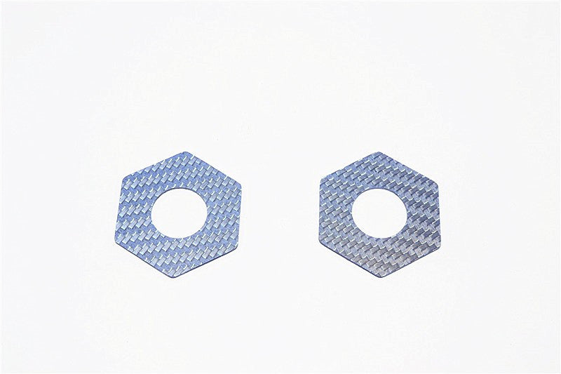 Axial SCX10 II AX90046 & AX90047 Graphite Slipper Plate - 1Pr Blue