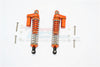 Axial SCX10 II (AX90046, AX90047) Aluminum Front/Rear L-Shape Shocks (92mm) - 1Pr Set Orange