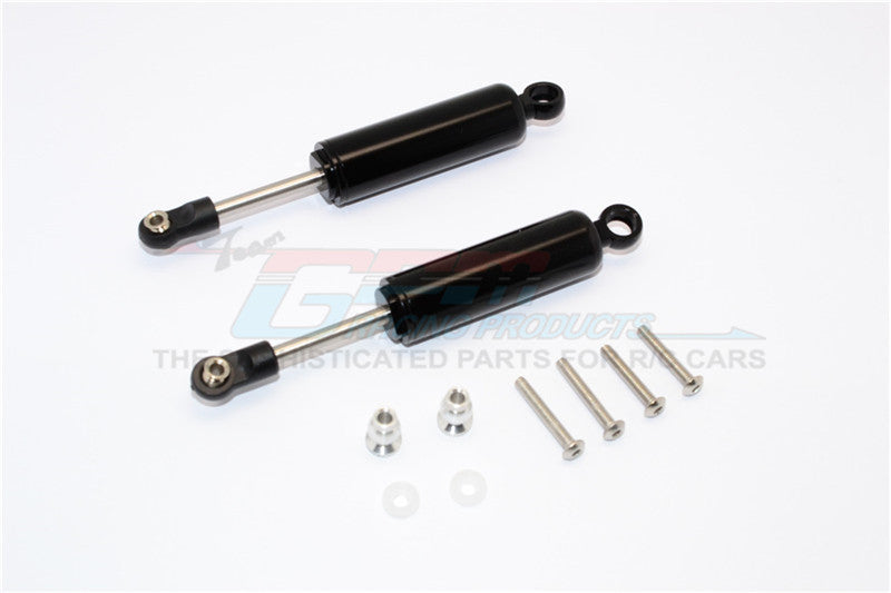 Axial SCX10 II (AX90046, AX90047) Aluminum Front/Rear Internal Shocks (95mm) - 1Pr Set Black