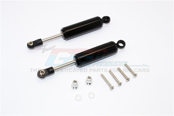 Axial SCX10 II (AX90046, AX90047) Aluminum Front/Rear Internal Shocks (95mm) - 1Pr Set Black
