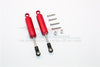 Axial SCX10 II (AX90046, AX90047) Aluminum Front/Rear Internal Shocks (95mm) - 1Pr Set Red