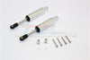 Axial SCX10 II (AX90046, AX90047) Aluminum Front/Rear Internal Shocks (95mm) - 1Pr Set Silver