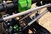 Axial SCX10 II (AX90046, AX90047) Aluminum Adjustable Steering Links With 25T Servo Horn - 4Pcs Set Black
