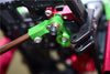 Axial SCX10 II (AX90046, AX90047) Spring Steel Adjustable Servo Rod With Aluminum Ends & 25T Servo Horn - 2Pcs Set Green