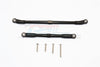 Axial SCX10 II (AX90046, AX90047) Aluminum Adjustable Steering & Supporting Links - 2Pcs Set Black