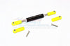 Axial SCX10 II (AX90046, AX90047) Aluminum Front Adjustable Supporting Link With Changeable Ball Ends - 1Pc Set Black