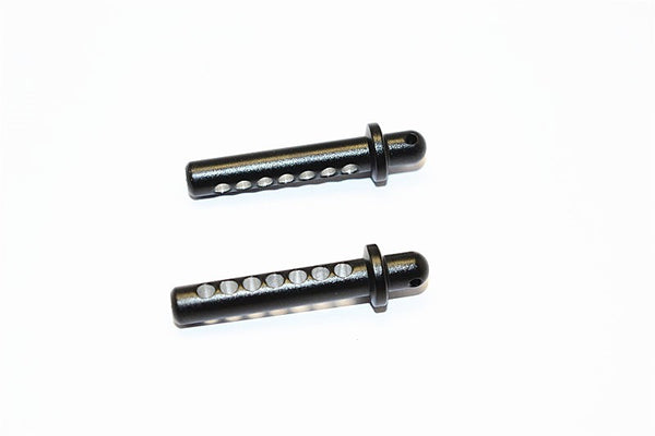 Axial SCX10 II AX90046 & AX90047 Aluminum Front Body Post - 1Pr Black