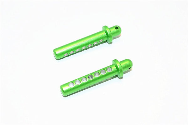 Axial SCX10 II AX90046 & AX90047 Aluminum Front Body Post - 1Pr Green