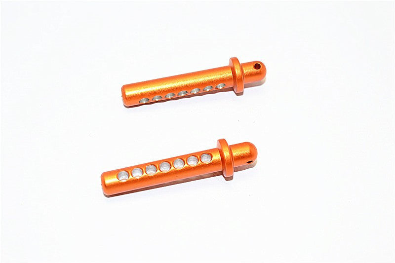Axial SCX10 II AX90046 & AX90047 Aluminum Front Body Post - 1Pr Orange