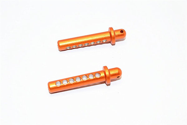 Axial SCX10 II AX90046 & AX90047 Aluminum Front Body Post - 1Pr Orange