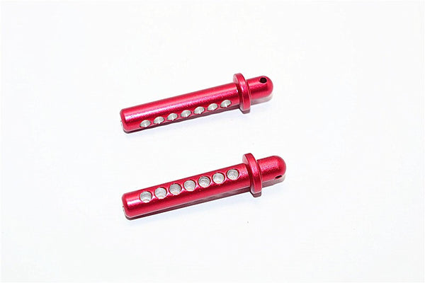 Axial SCX10 II AX90046 & AX90047 Aluminum Front Body Post - 1Pr Red