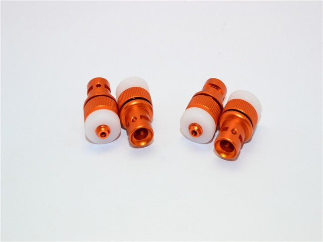 Axial SCX10 II (AX90046, AX90047) Aluminum Front + Rear Magnet Body Mount - 1 Set Orange