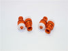 Axial SCX10 II (AX90046, AX90047) Aluminum Front + Rear Magnet Body Mount - 1 Set Orange