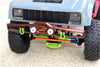 Axial SCX10 II (AX90046) Aluminum Front Bumper With Spring - 1 Set Green