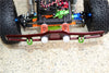 Axial SCX10 II (AX90046) Aluminum Front Bumper With Spring - 1 Set Orange