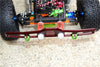 Axial SCX10 II (AX90046) Aluminum Front Bumper With Spring - 1 Set Green