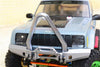 Axial SCX10 II (AX90046, AX90047) Aluminum Front Bumper With D-Rings - 1 Set Gray Silver