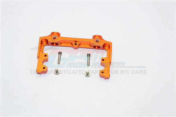 Axial SCX10 II (AX90046, AX90047) Aluminum Rear Bumper Mount - 1Pc Set Orange