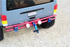 Axial SCX10 II (AX90046) Aluminum Rear Bumper With Spring - 1 Set Red