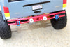 Axial SCX10 II (AX90046) Aluminum Rear Bumper With Spring - 1 Set Red