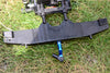 Axial SCX10 II (AX90046, AX90047) Aluminum Rear Tow Hitch - 1Pc Set Black