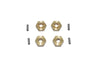 Axial 1:24 SCX24 Deadbolt AXI90081 / Jeep Wrangler AXI00002 Brass  Hex Adapters 3mm Thick - 4Pc Set 