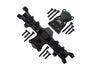 Axial 1:24 SCX24 Deadbolt AXI90081 / Jeep Wrangler AXI00002 Aluminum Front Gear Box - 1Pc Set Black