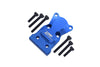 Axial 1:24 SCX24 Deadbolt AXI90081 / Jeep Wrangler AXI00002 Aluminum Front Or Rear Gearbox Cover - 1Pc Set Blue