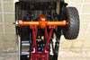 Axial 1:24 SCX24 Deadbolt AXI90081 / Jeep Wrangler AXI00002 Aluminum Rear Gear Box - 1 Set Orange